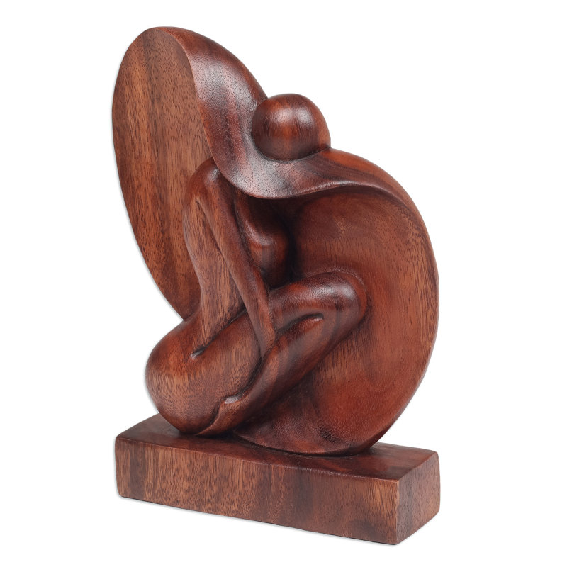 Sculpture en bois faite à la main Loon Peak®