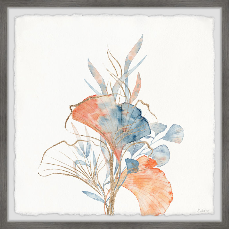Seaweed Bouquet - Single Picture Frame Painting, 30cm H x 30cm W x 3.81cm D