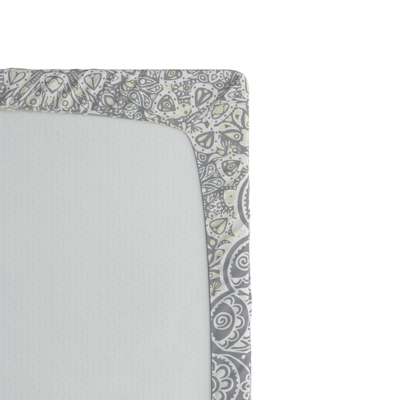 Microfiber Fitted Sheet, Queen Fitted Sheet, Gray