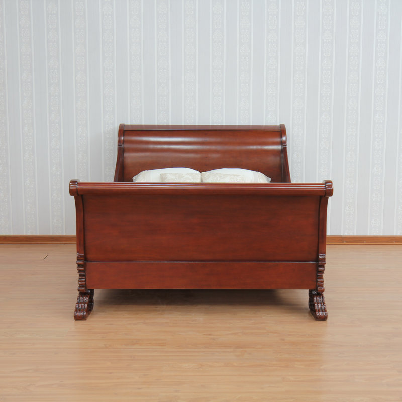 Pont Solid Wood Bed, Kingsize (5')
