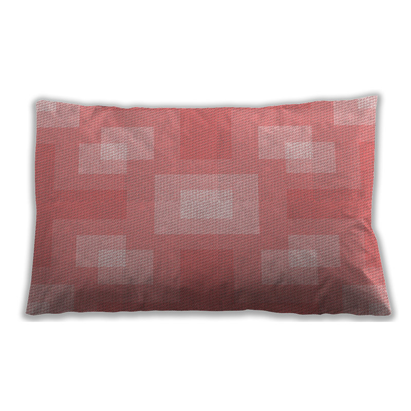 Coussin à motifs 1122, Synthétique, Mauve