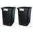 Plastic Manual Lift Kitchen Trash Can - 7.7 Gallons
