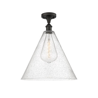 Plafonnier semi-encastré 1 lumière Andilynn