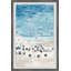 Crowded Beach Umbrellas - Single Picture Frame Painting-241315531