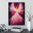 Darrian Phoenix Bird - Wrapped Canvas Print-314810054