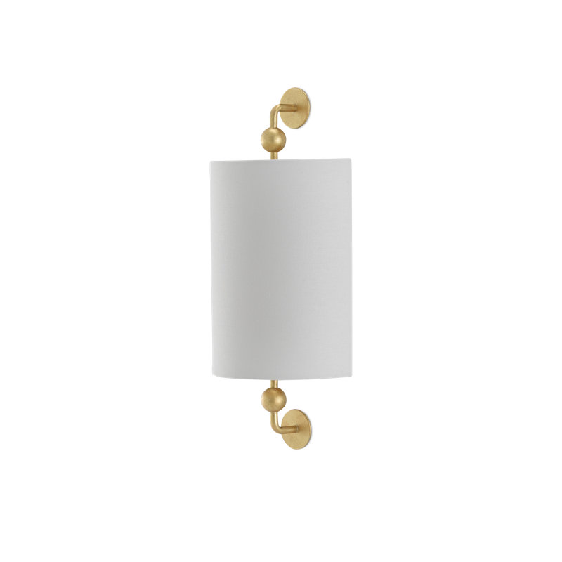 Tavey 1 - Light Armed Sconce, Contemporary Gold