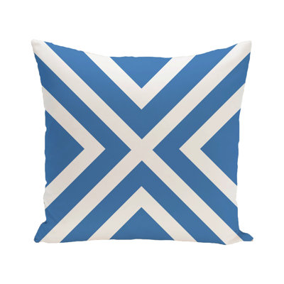 Housse de coussin d'extérieur carré «X»