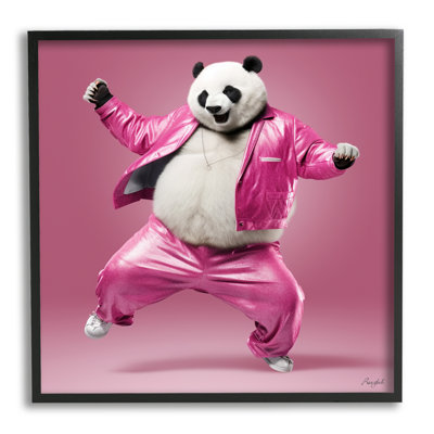 Panda dansant rose Az-158 par Roozbeh