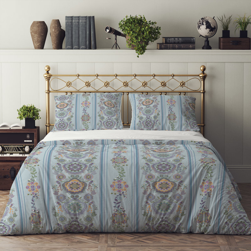 Abstract Duvet Cover, King Duvet Cover + 2 King Shams