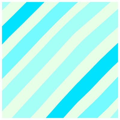Diagonal Blue Stripes Comforter