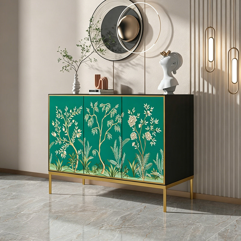 Chinese Style Solid Wood Storage Cabinet
