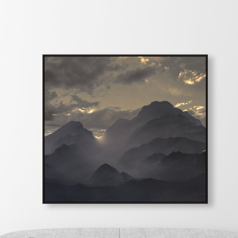 Majestic Tetons VI Print by David Brown