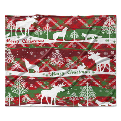 Couverture ou jeté Wild Xmas