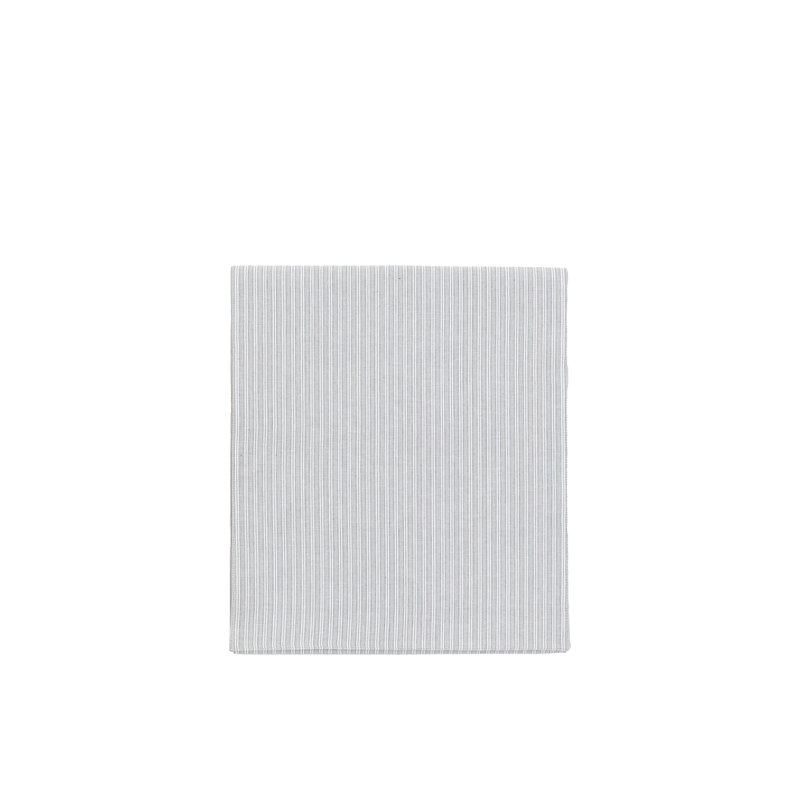 Woven Striped Table Runner Grey 360X1800mm