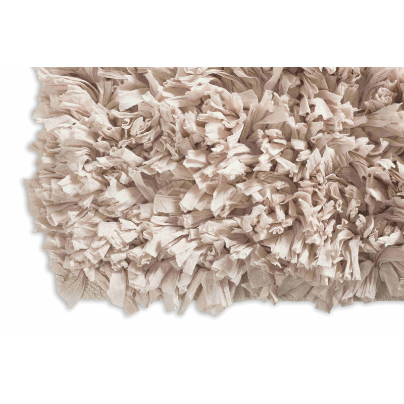 Tapis taupe tissé à la main Zalewski, 7 pi 3 po x 9 pi 3 po
