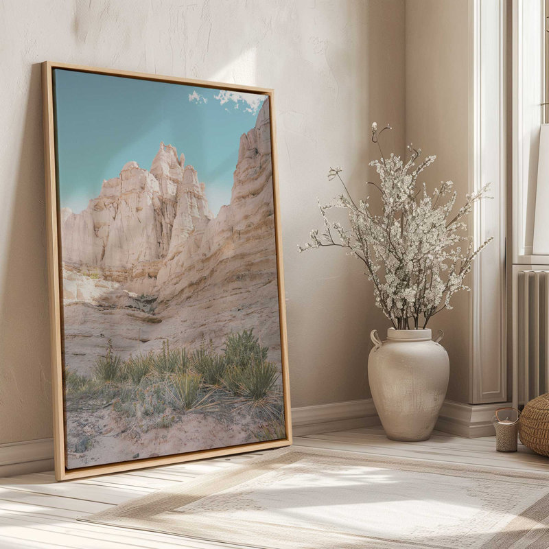 Arid Peaks, impression sur toile roulée, H 18 po x l 12 po x P 1,25 po, Toile tendue