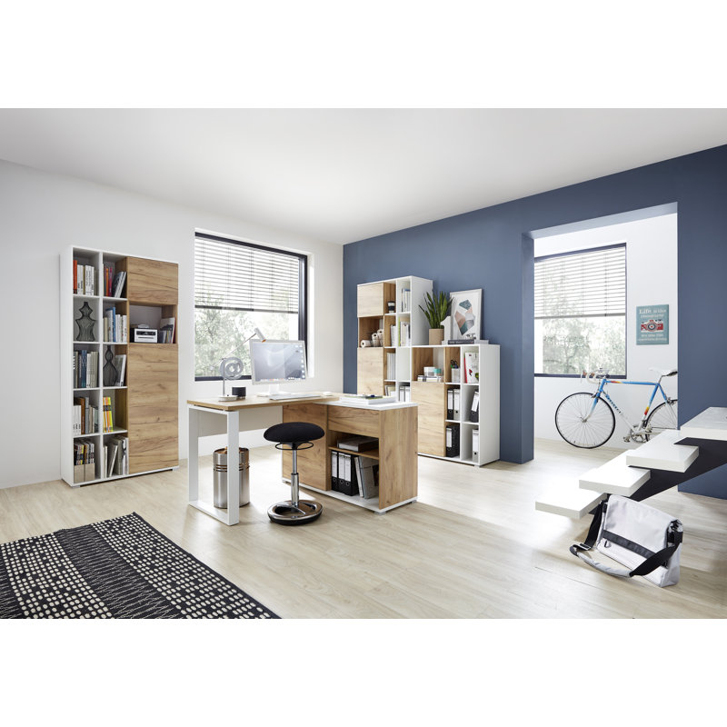 Kiesel 119.3cm H x 85cm W Standard Bookcase
