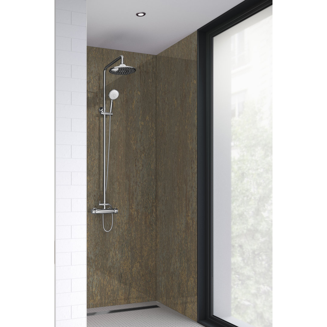 60mm 59mm W x 242mm H Decorative Wall Panel with Glass