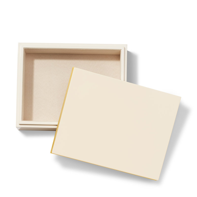 Piero Decorative Box, 2.9" H x 7.6" W x 9.7" D