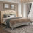Upholstered Tufted Headboard Bed Wingback Bed-2044547580-2040993097