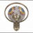 Sivani 1 - Light Dimmable Mosaic Armed Wall Sconce