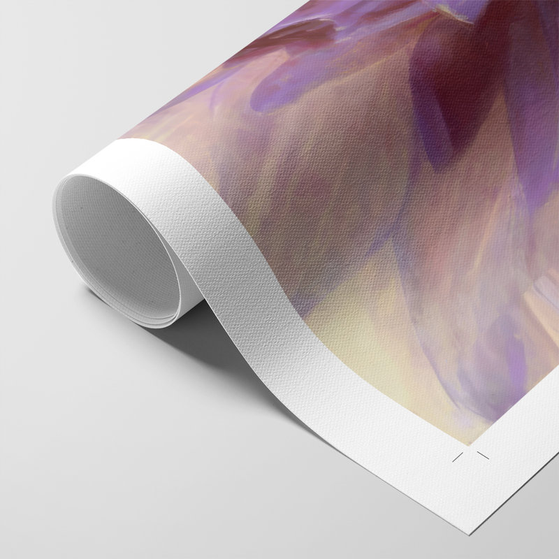 Doux pétales de fleurs II - Impression sur toile seulement - NON-CADRE, H 48 po x l 32 po