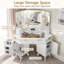 Meuble-lavabo de coin cannelé l 47,3 po-994820698