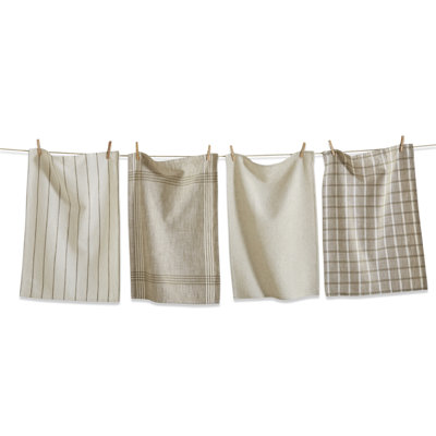 Canyon Woven Dishtowel S/4 Blu Denim