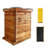 10 Frame Langstroth Beehive Kit with Deep and Medium Boxes, Cedar Bee Hive Starter Kit for Beekeeping