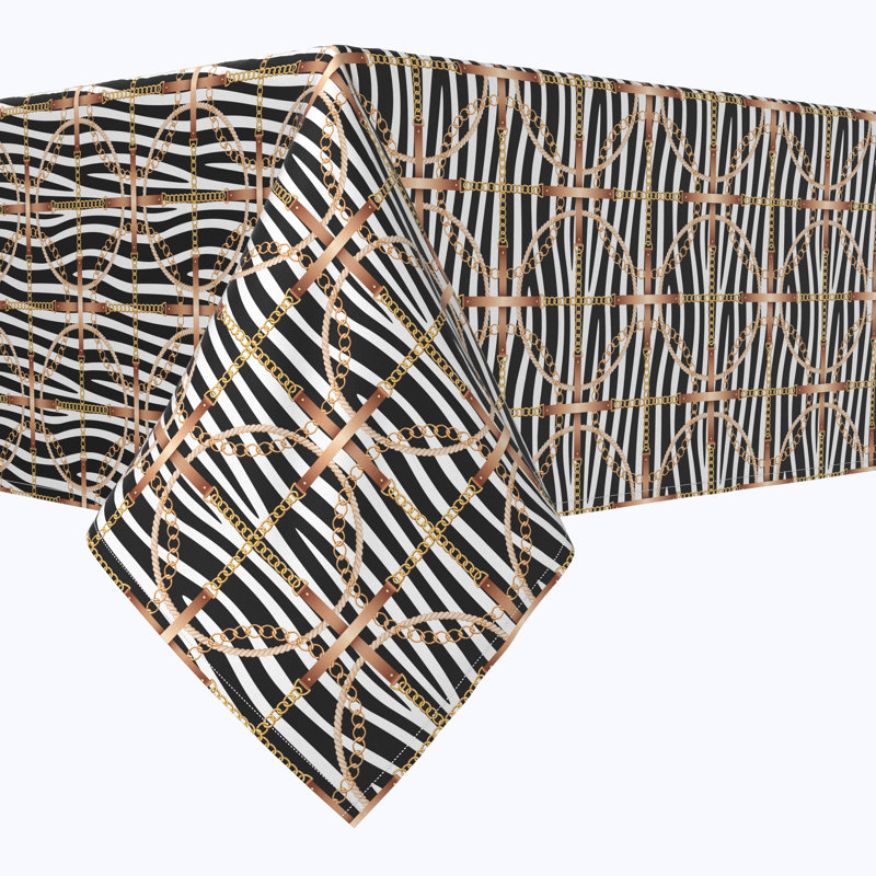 Chalfield Geometric Tablecloth, 54" x 54"