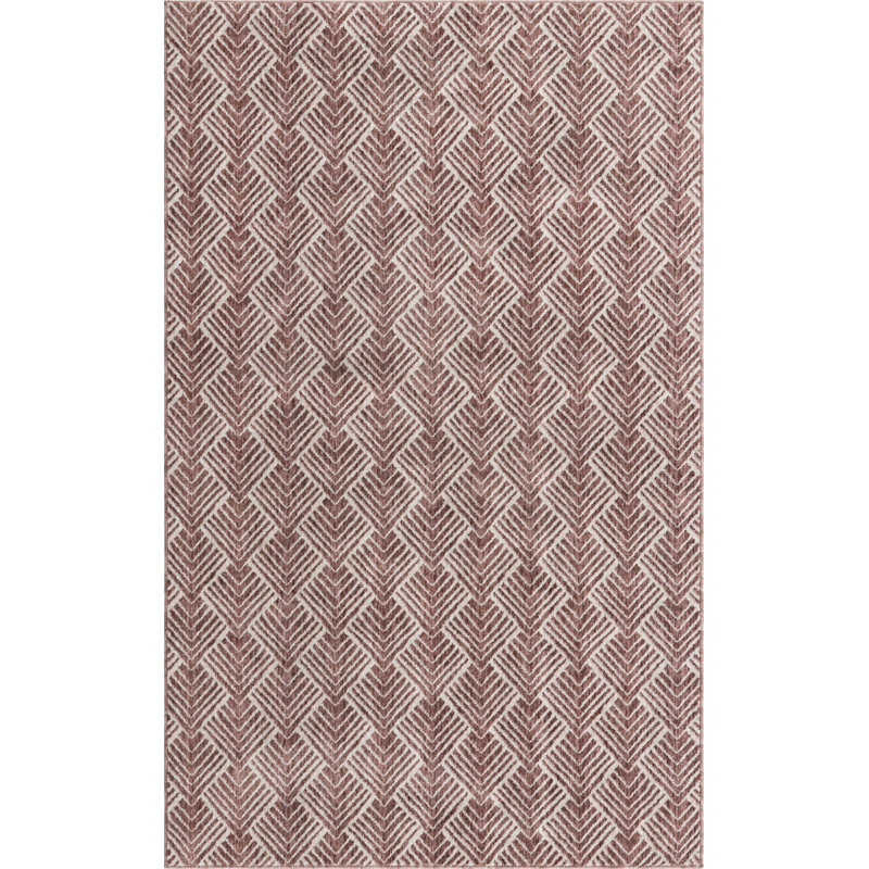 Abstract Indoor Rug, Rectangle 5'3" x 8'