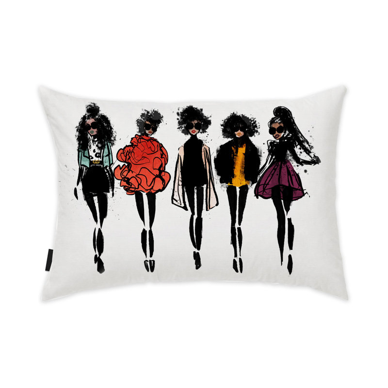 Housse et insert de coussin rectangulaire Runway
