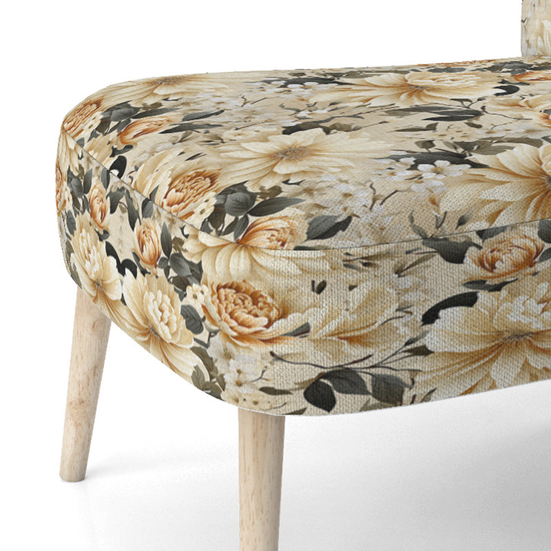 Fauteuil d'appoint éclectique vintage en mosaïque rétro II