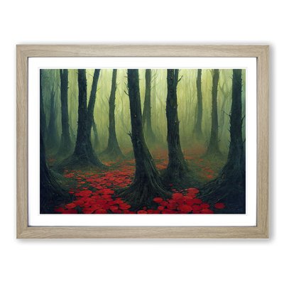 Beaming Forest - Framed Print