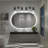Aevar LED Lighted Wall Mirror-700893394