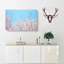 Top Of The Blossom Tree In Abstract - Wrapped Canvas Print-55302938
