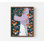 Bloom Embrace - Modern Floral Illustration, reproduction d'art