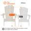 Chaise Adirondack en polystyrène-1089842293