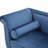 Celestine Velvet Glam Bench With Nailhead Trim & Curved Arms-120419230