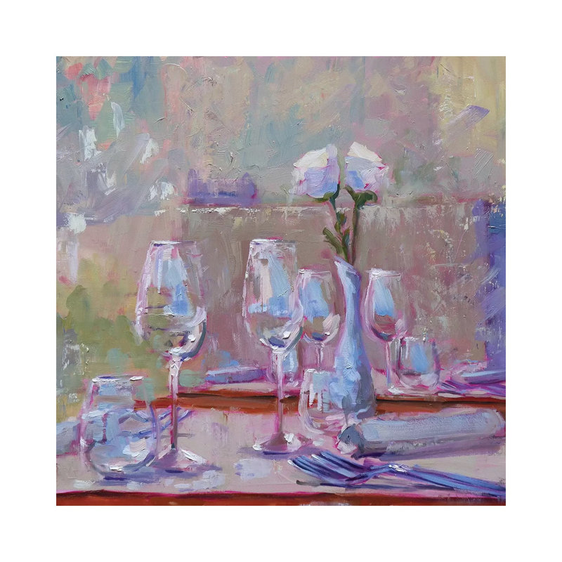 The Romance In Roses, 45.72 cm H x 45.72 cm W