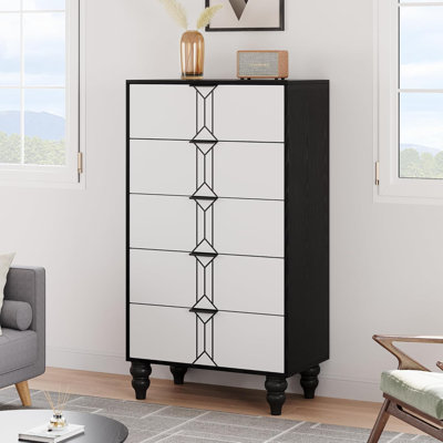 Dricketts 23.6'' W 5 - Drawer Dresser