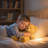 2.7 Inch Wireless Rechargeable Night Light, 3 colors Motion Sensor Light For Hallway, Bedroom