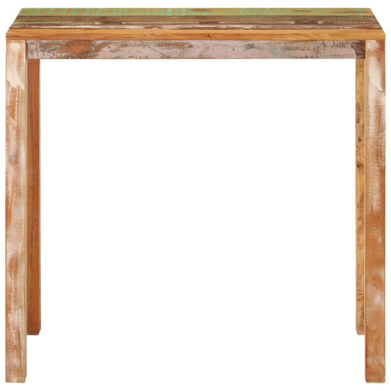 Console en bois massif récupéré, H 42,5 po x l 21,7 po x P 44,1 po