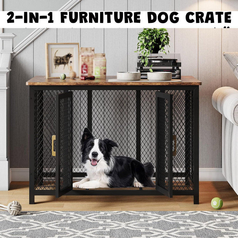 Pet Crate with 2 Doors