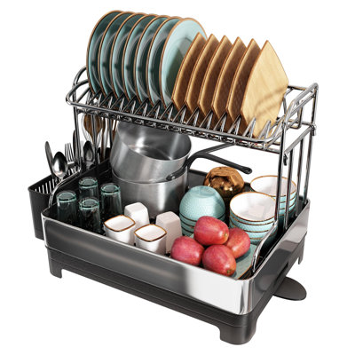 Rishan Two Tier Dish Rack