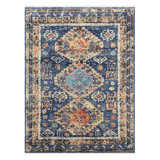 Willow Mohave Blue Hand-Knotted Wool Area Rug