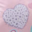 Kids Love Hearts Duvet Cover Set Cotton Blend Bedding Set with Pillowcases Soft Comfortable Quilt Cover Button Closure Easy Care Durable-1639710517