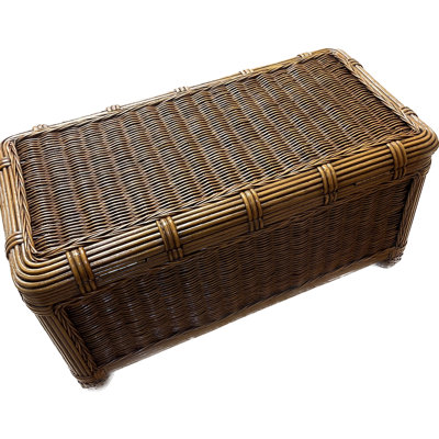 Ciotti Solid Wood Wicker Trunk