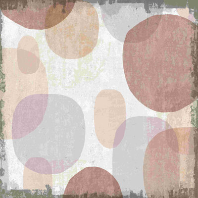 «Blush Drips I», impression sur toile tendue