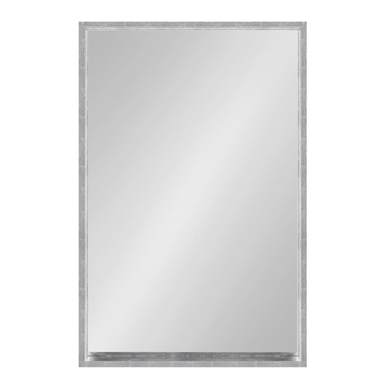 Miroir mural, Argent, 36 x 24